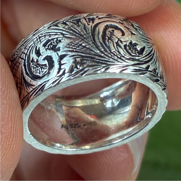 BNWT Gucci gardens silver and black ring - Picture 6 of 8